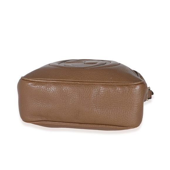 Gucci Brown Pebbled Leather Soho Disco Bag - Picture 5 of 8